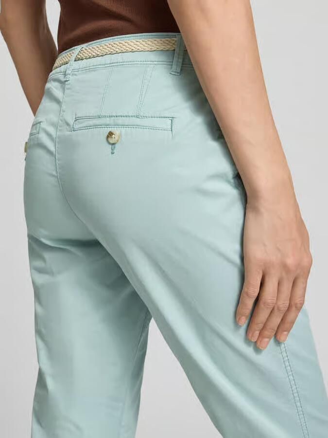 Tom Tailor slim fit chino van katoenmix