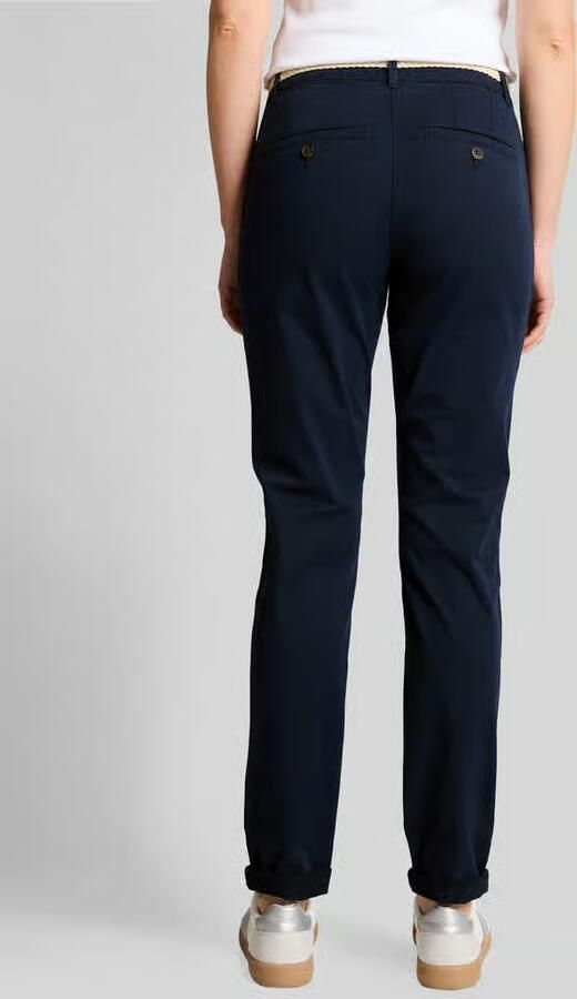 Tom Tailor slim fit chino van katoenmix - Foto 3