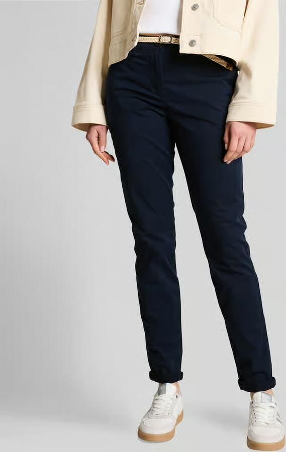 Tom Tailor slim fit chino van katoenmix - Foto 2