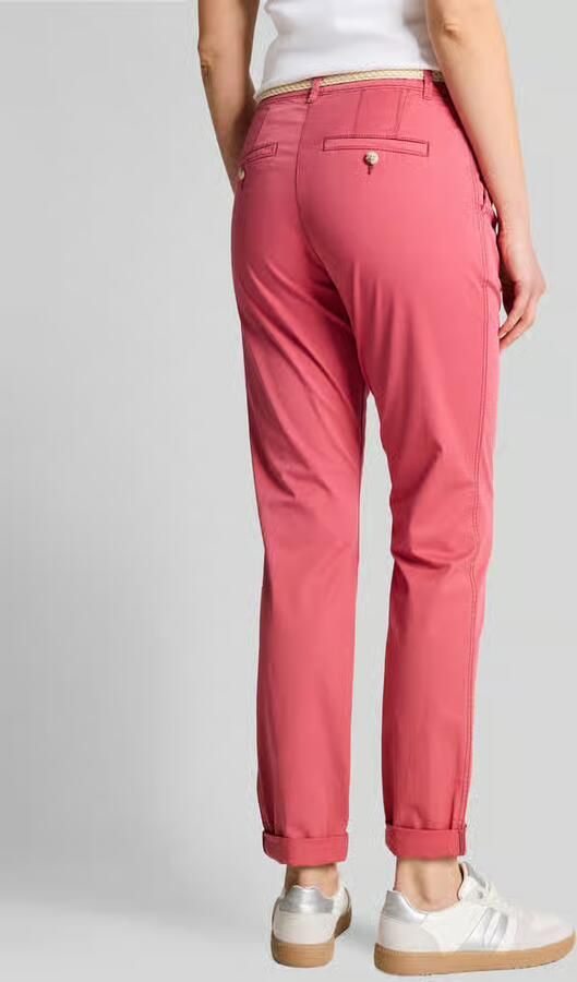 Tom Tailor slim fit chino van katoenmix - Foto 3
