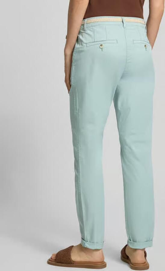 Tom Tailor slim fit chino van katoenmix - Foto 3