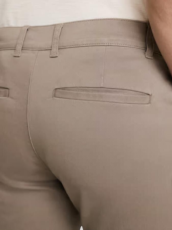 Tom Tailor Slim fit chino van katoenmix model 'TRAVIS'