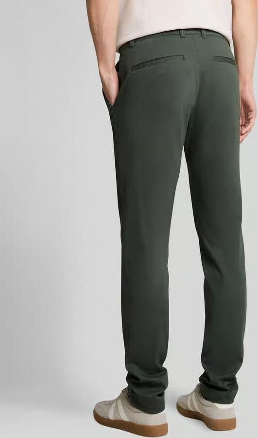Tom Tailor Slim fit chino van katoenmix model 'TRAVIS'