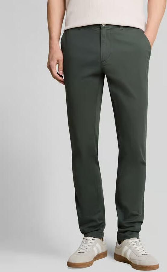 Tom Tailor Slim fit chino van katoenmix model 'TRAVIS' - Foto 3