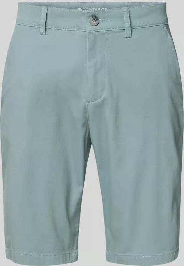 Tom Tailor slim fit chinobermuda van puur katoen - Foto 2