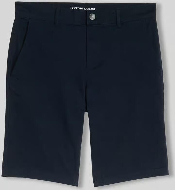 Tom Tailor slim fit chinobermuda van puur katoen - Foto 2