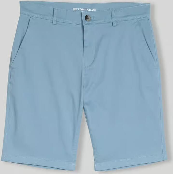 Tom Tailor slim fit chinobermuda van puur katoen - Foto 2