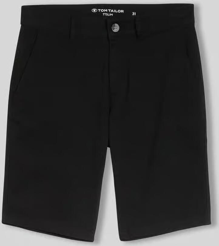 Tom Tailor slim fit chinobermuda van puur katoen - Foto 2