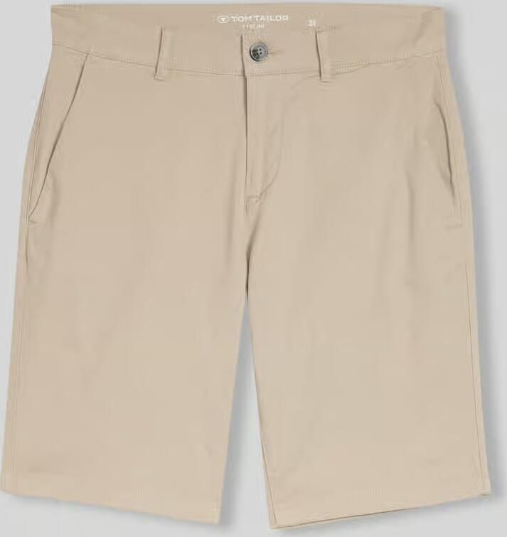 Tom Tailor slim fit chinobermuda van puur katoen - Foto 2