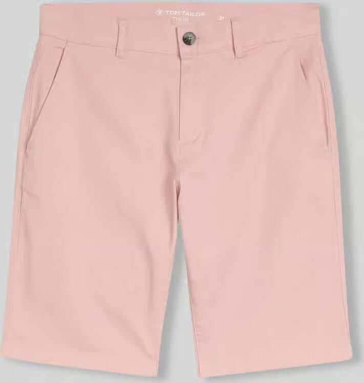 Tom Tailor slim fit chinobermuda van puur katoen - Foto 2