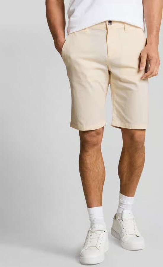 Tom Tailor slim fit chinobermuda van puur katoen - Foto 4