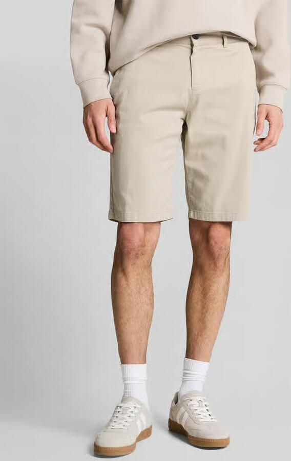 Tom Tailor slim fit chinobermuda van puur katoen - Foto 2