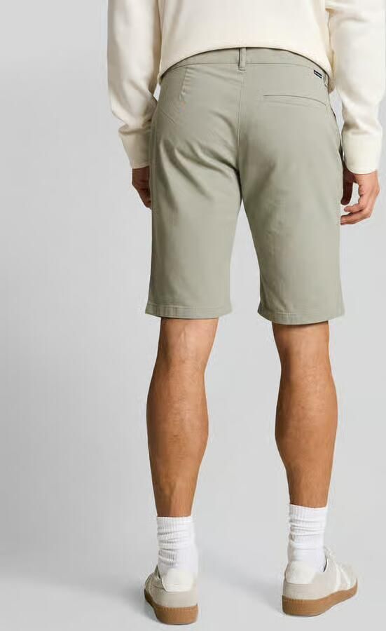 Tom Tailor slim fit chinobermuda van puur katoen