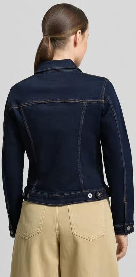 Tom Tailor slim fit jeansjack van katoenmix