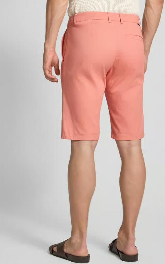 Tom Tailor Slim fit korte chino van katoenmix