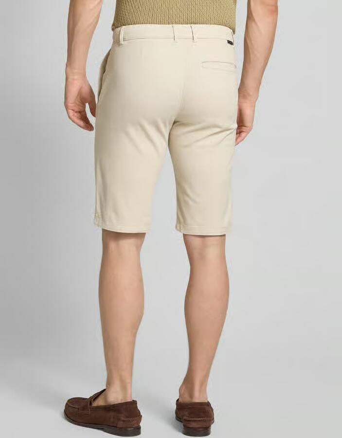 Tom Tailor Slim fit korte chino van katoenmix