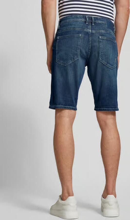Tom Tailor Slim fit korte jeans van katoenmix model 'JOSH'