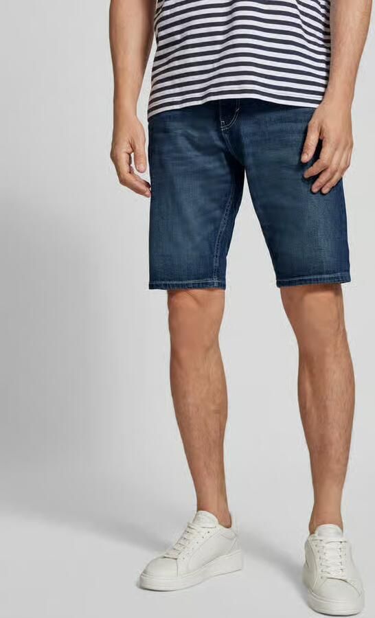 Tom Tailor Slim fit korte jeans van katoenmix model 'JOSH' - Foto 2