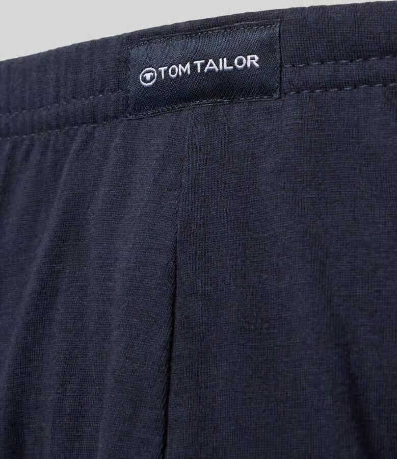 Tom Tailor Minislip Texas comfortabel basic nauw zacht ademend met logo brede band (Set van 7) - Foto 3