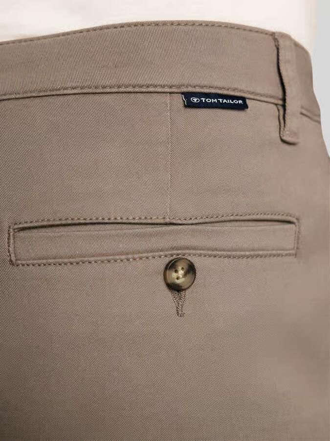 Tom Tailor straight fit chino van katoenmix