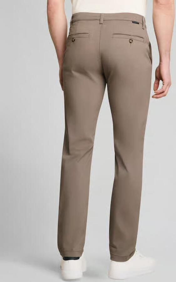 Tom Tailor straight fit chino van katoenmix