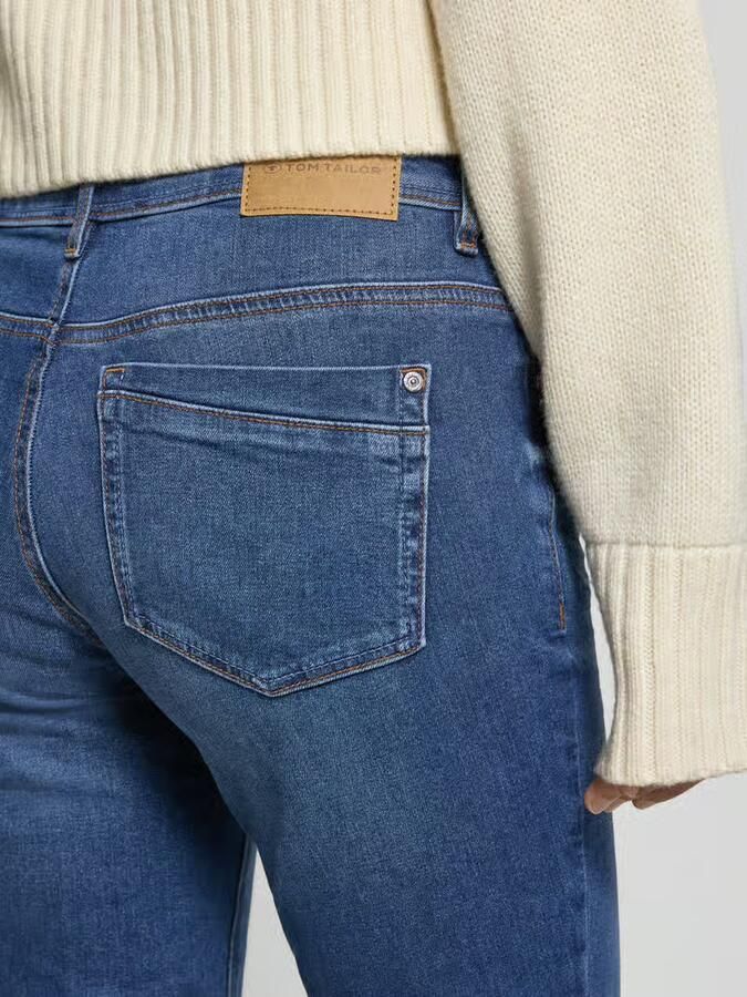 Tom Tailor Straight fit jeans van katoenmix model 'LIVA STRAIGHT' - Foto 3