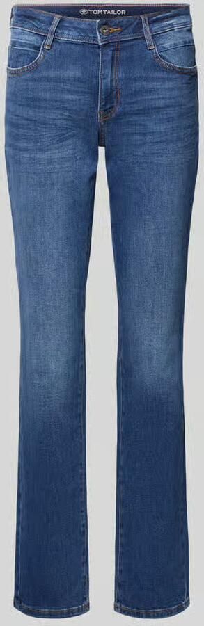 Tom Tailor Straight fit jeans van katoenmix model 'LIVA STRAIGHT' - Foto 8