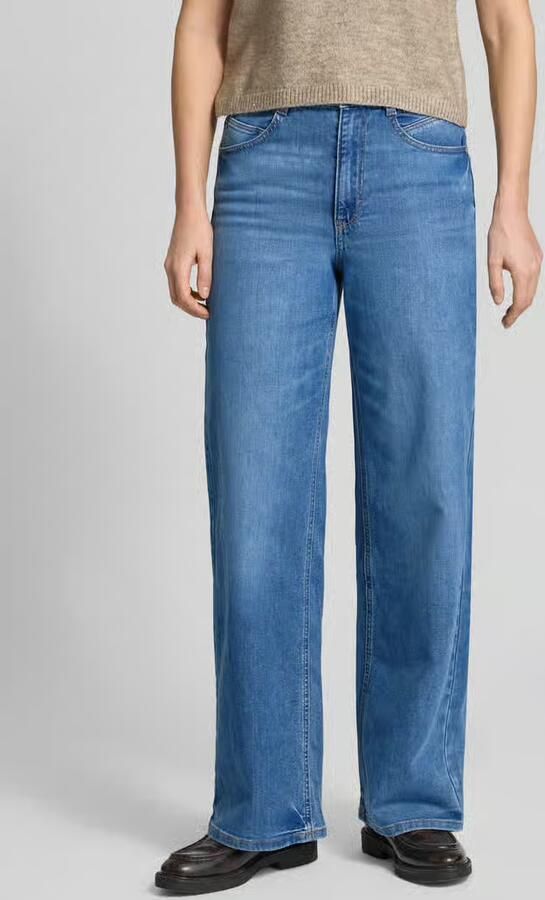 Tom Tailor Straight Fit Wide leg Jeans aus Katoenmix - Foto 2