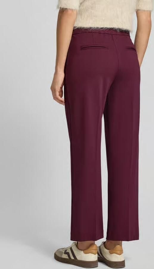 Tom Tailor Straight leg broek van viscosemix