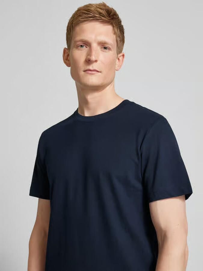 Tom Tailor T-shirt met piqué structuur - Foto 3