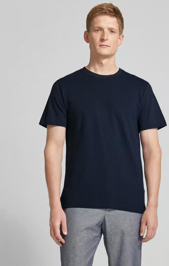 Tom Tailor T-shirt met piqué structuur - Foto 4