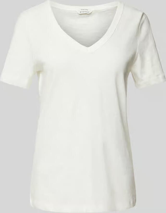 Tom Tailor T-shirt met V-hals