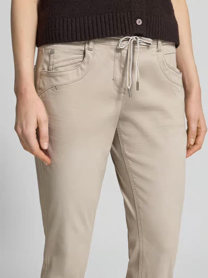 Tom Tailor tapered fit chino van katoenmix