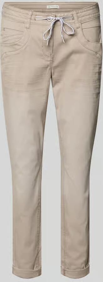 Tom Tailor tapered fit chino van katoenmix - Foto 2