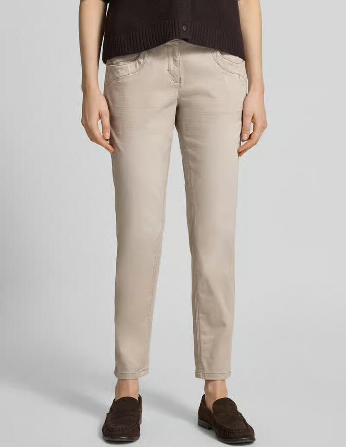 Tom Tailor tapered fit chino van katoenmix - Foto 2