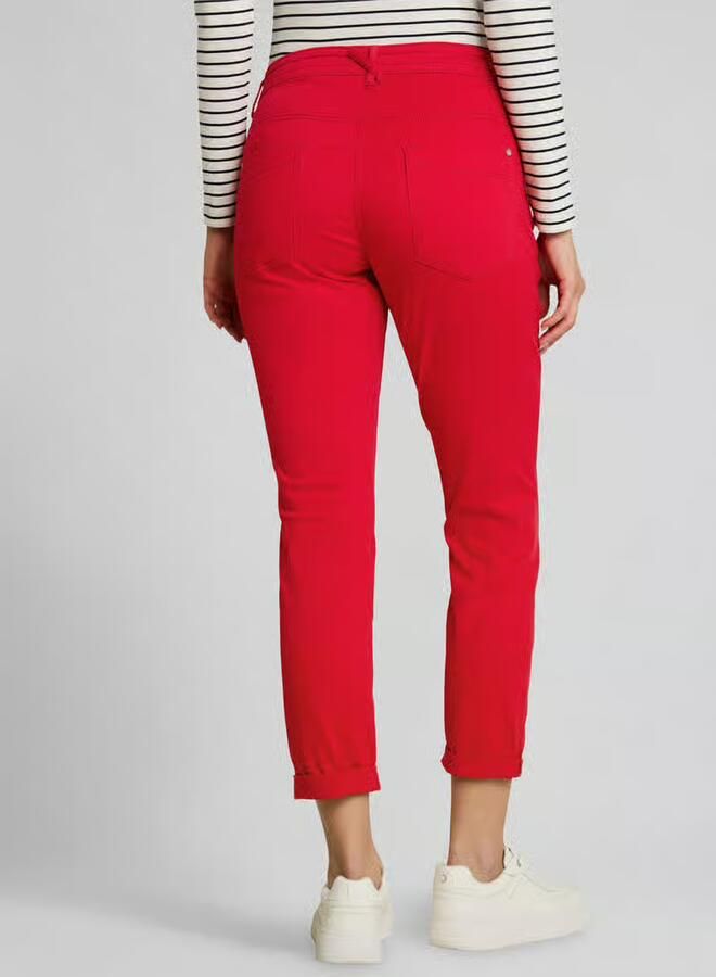 Tom Tailor tapered fit chino van katoenmix - Foto 2