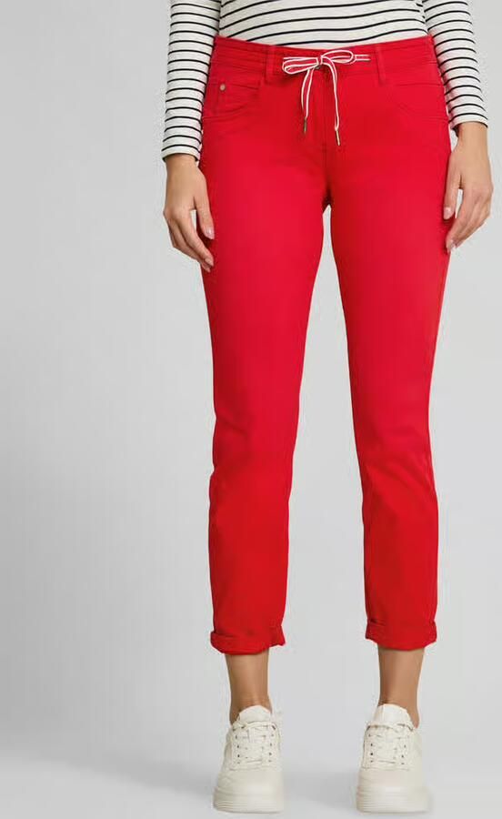 Tom Tailor tapered fit chino van katoenmix - Foto 3