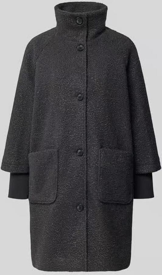 Tom Tailor Regular fit teddyjas met hoge opstaande kraag