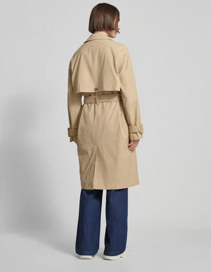 Tom Tailor Trenchcoat met strikceintuur