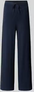 Tom Tailor Wide leg culotte van katoenmix met aandeel zijde