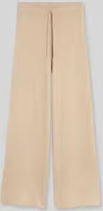 Tom Tailor Wide leg culotte van katoenmix met aandeel zijde