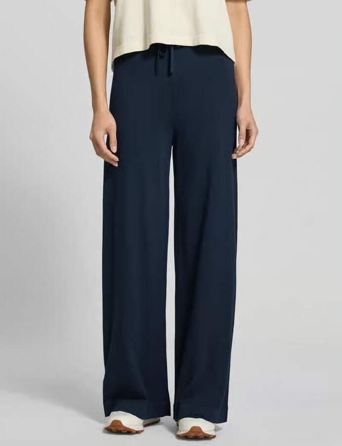 Tom Tailor Wide leg culotte van katoenmix met aandeel zijde - Foto 2