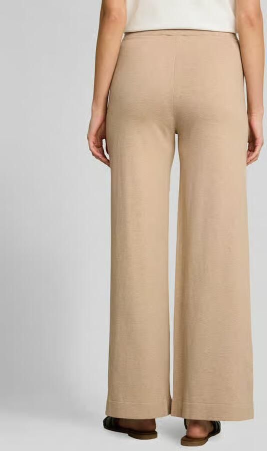 Tom Tailor Wide leg culotte van katoenmix met aandeel zijde - Foto 3