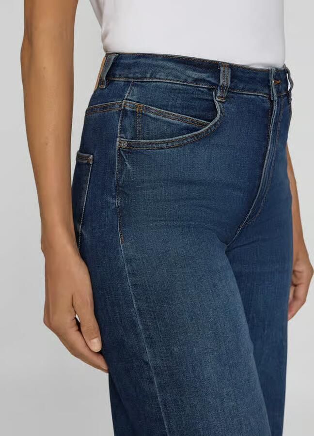 Tom Tailor loose fit jeans van katoenmix model 'MADINA WIDE' - Foto 3