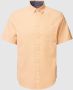 Tom Tailor Kort overhemd met borstzak Orange Heren - Thumbnail 1
