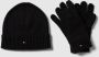 Tommy Hilfiger Beanie en handschoenen in een set met labelstitching - Thumbnail 5