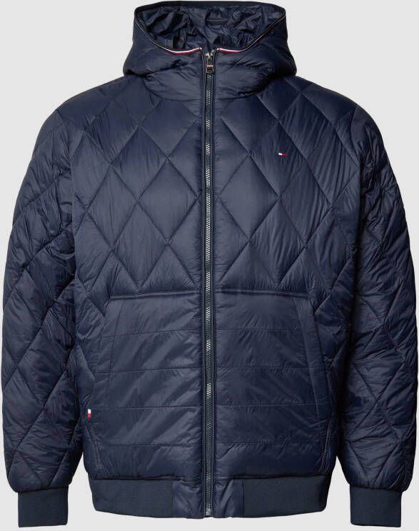 Tommy Hilfiger Outdoorjack BT-MIX QUILT RCL HOODED JACKET-B in grote maten