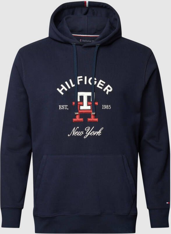 Tommy Hilfiger Big & Tall PLUS SIZE hoodie met labeldetails