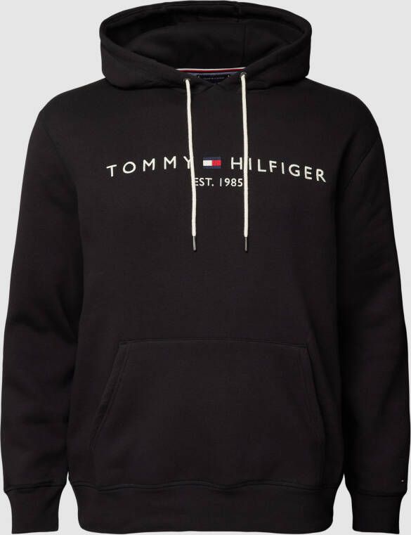 Tommy Hilfiger Big & Tall PLUS SIZE hoodie met labelprint model 'TOMMY'