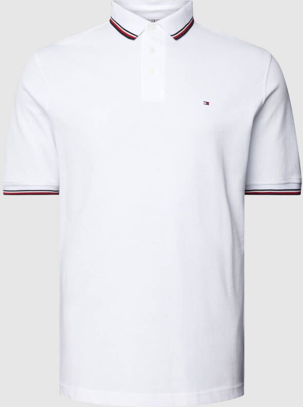 Tommy Hilfiger Big & Tall PLUS SIZE poloshirt met logostitching